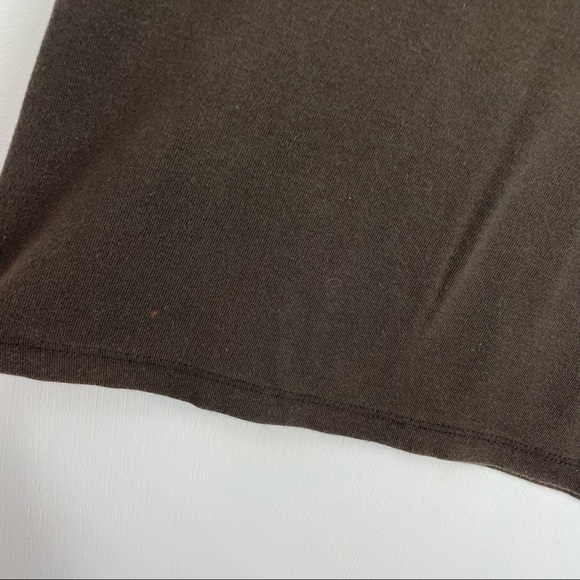 Vtg Y2K Harley Davidson Sleeveless Top Logo Graphic Brown Sz Large - Picture 10 of 10